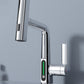 Intelligent Digital Display Faucet Pull-out Basin Faucet Temperature Digital Display Rotation