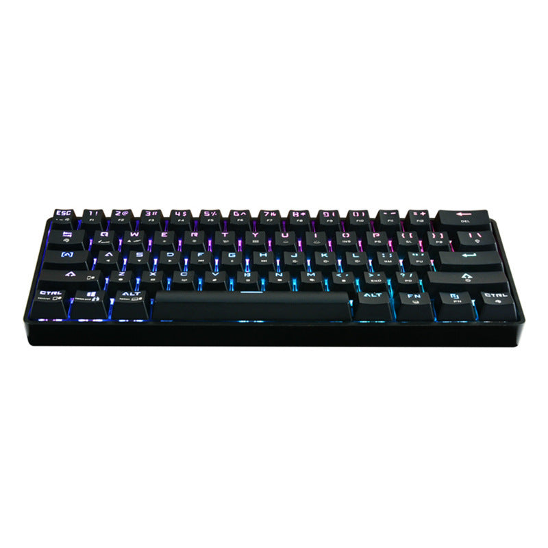 Wireless Bluetooth Keyboard Colorful PBT Keycaps Mechanical Keyboard