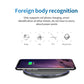 Qi Standard Ultra-Thin Fabric Aluminum Alloy Fast Charge Wireless Charger 15W Fast Charge Fast Charger Disc Wireless Charger