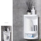 Bathroom shelf free punching wall hanging triangle storage rack kitchen bathroom vanity corner shelf corner