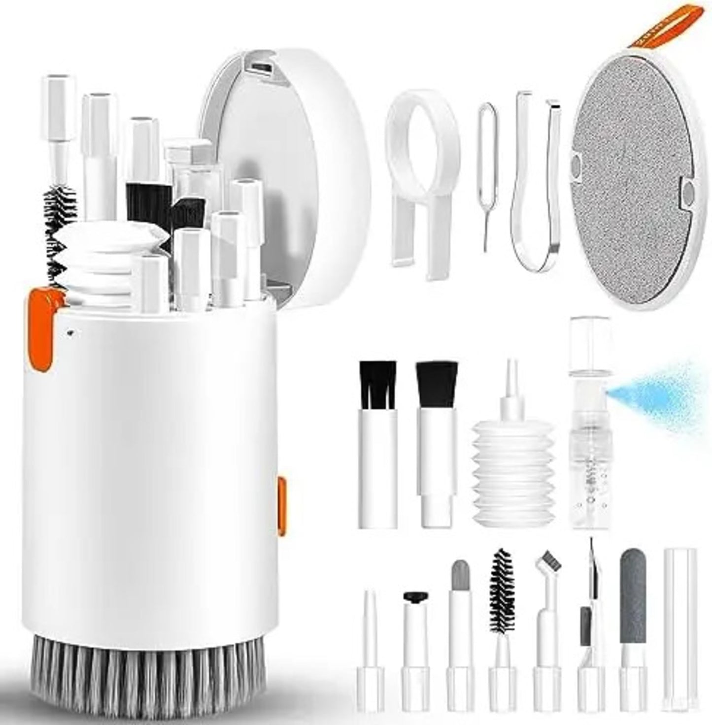 20 In 1 Laptop Phone Screen Cleaner Kit, Computer Keyboard Cleaning Brush For Phone AirPods MacBook IPad, Multifunctional Electronic Device Clean Tool For Camera Tablet Car Screens