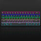 Wireless Bluetooth Keyboard Colorful PBT Keycaps Mechanical Keyboard