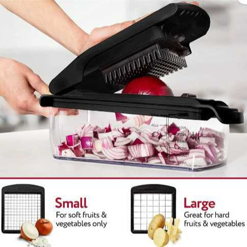 18-piece Multi-function Vegetable Cutter Rotary Grater Wire Reel Household Wire Cleaner